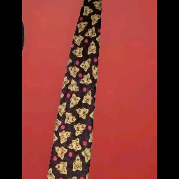 Dr Seuss The Grinch Who Stole Christmas Black Neck Tie Green Grinch Red Ornament - Picture 8 of 8